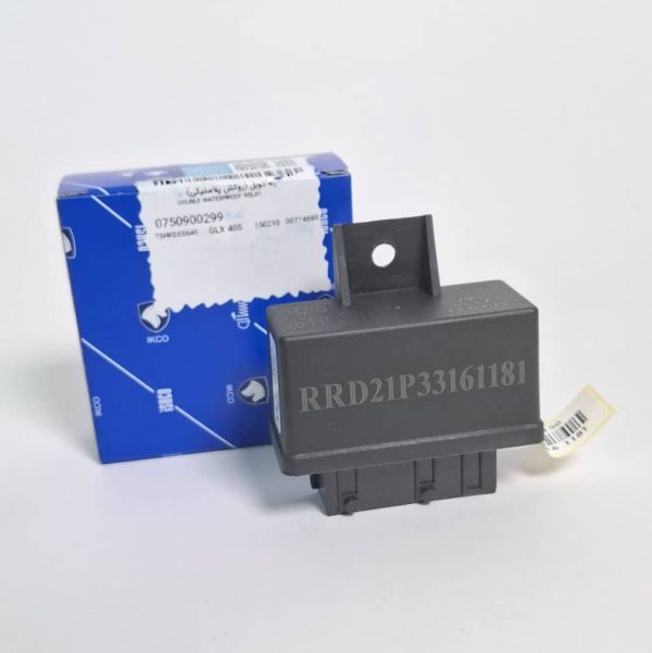 رله دوبل(روکش پلاستیکی)405 ایساکو شرکتی اصل
